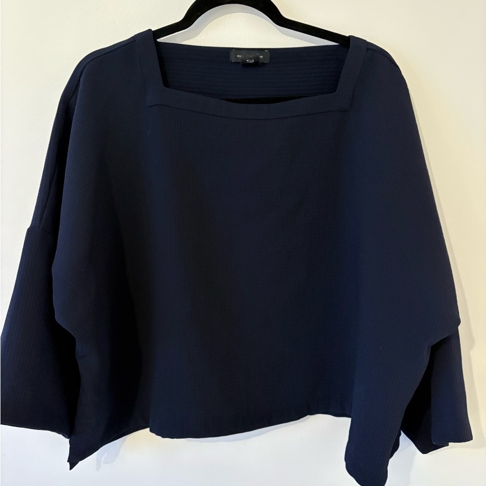 * 3 FOR $20 * Club Monaco Navy Blue Women's Top